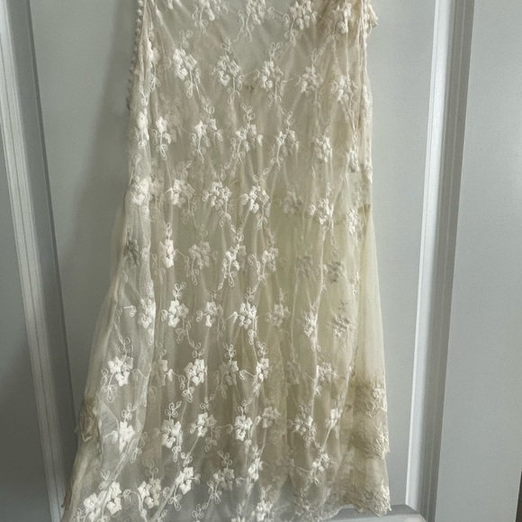 RYU Cream Lace BoHo Vest NEW Size M - Picture 5 of 6